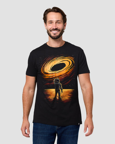 Solar Rift Tee-Black-Regular-Front--Model---L