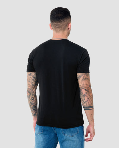 Tidal Watch Glow-in-the-Dark Tee-Black-Regular-Back--Model---L