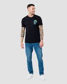 Viscous Void Tee-Black-Regular-Full--Model---L