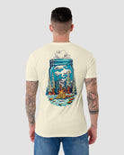 Wild Retreat Tee-Natural-Regular-Back--Model---L