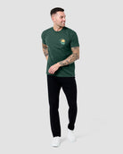 Suncrest Tee-Forest Green-Regular-Full--Model---L