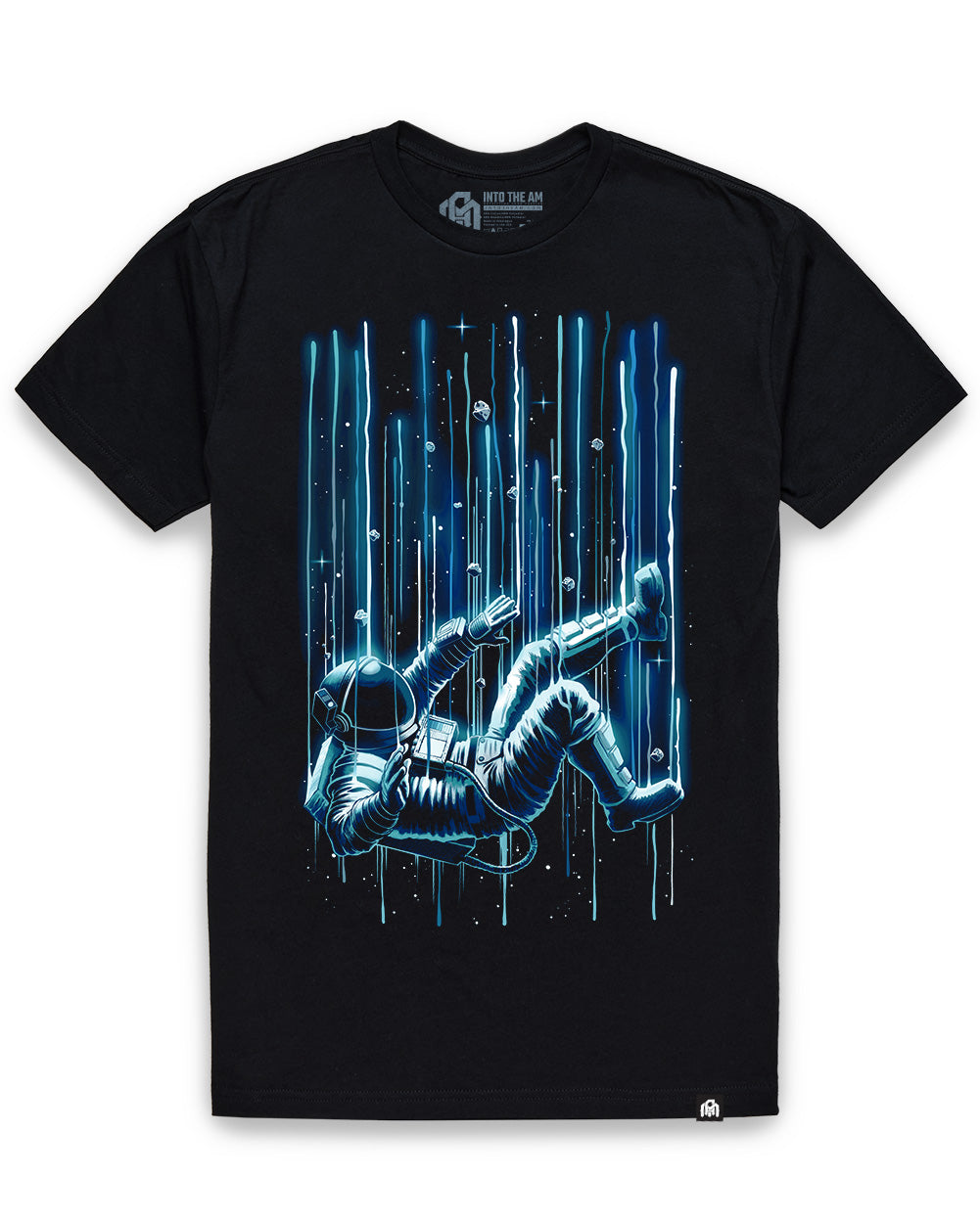 Gravity Break Glow-in-the-Dark Tee-Black-Regular-Mock--Model---L
