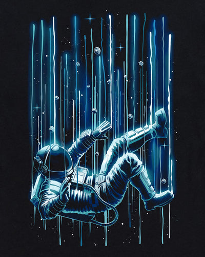 Gravity Break Glow-in-the-Dark Tee-Black-Regular-Swatch--Model---L