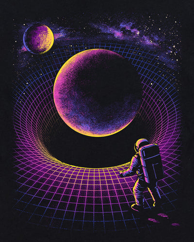 Gravity Void Tee-Black-Regular-Swatch--Model---L