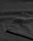 Long Sleeve Henley Tee - Branded-Charcoal-Detail2