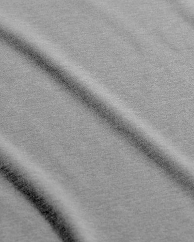 Long Sleeve Henley Tee - Branded-Grey-Macro