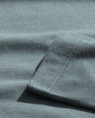 Long Sleeve Henley Tee - Non-Branded-Indigo-Macro 2