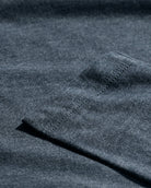 Long Sleeve Henley Tee - Branded-Navy-Macro 2