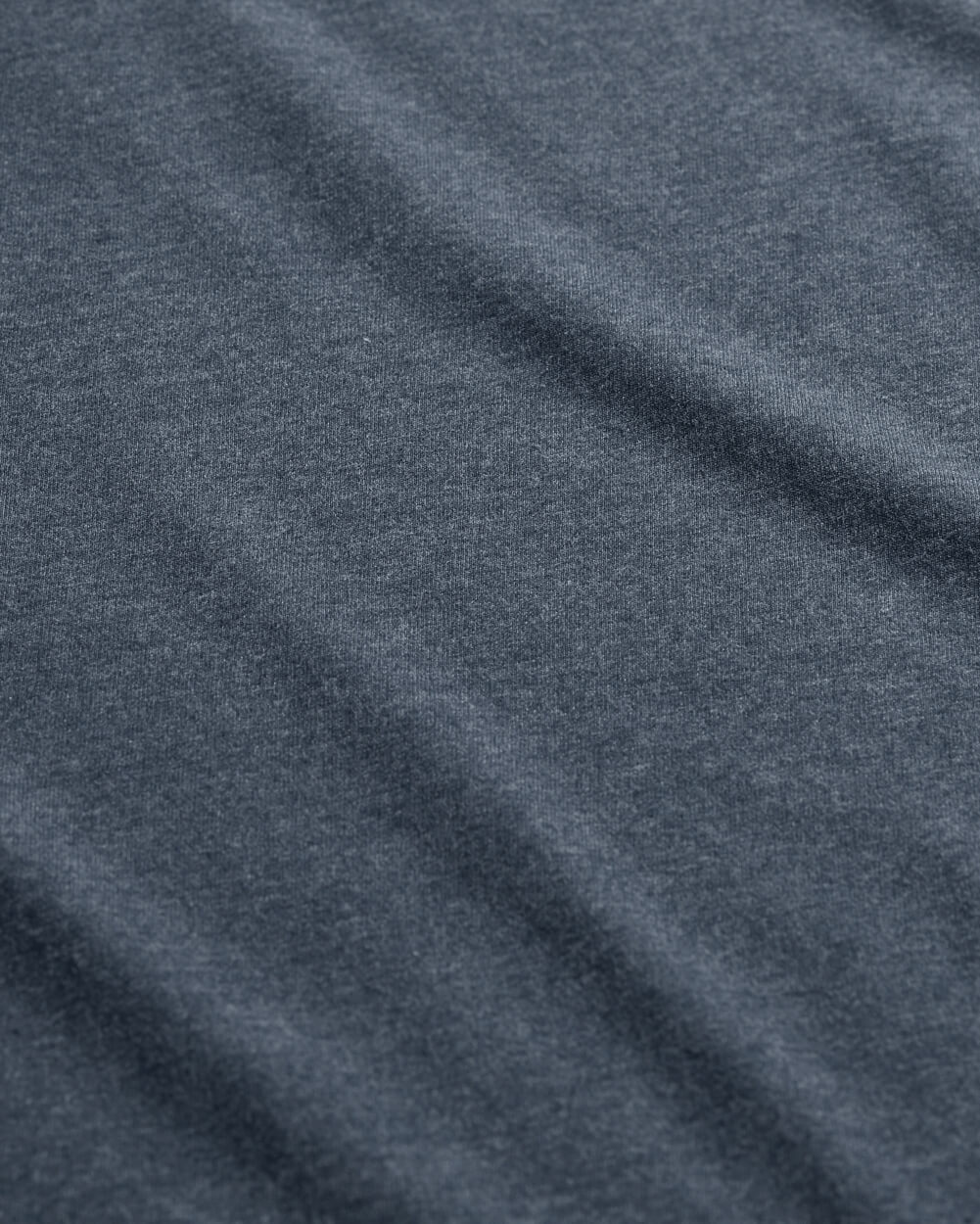 Long Sleeve Henley Tee - Non-Branded-Navy-Regular-Detail--Model---L