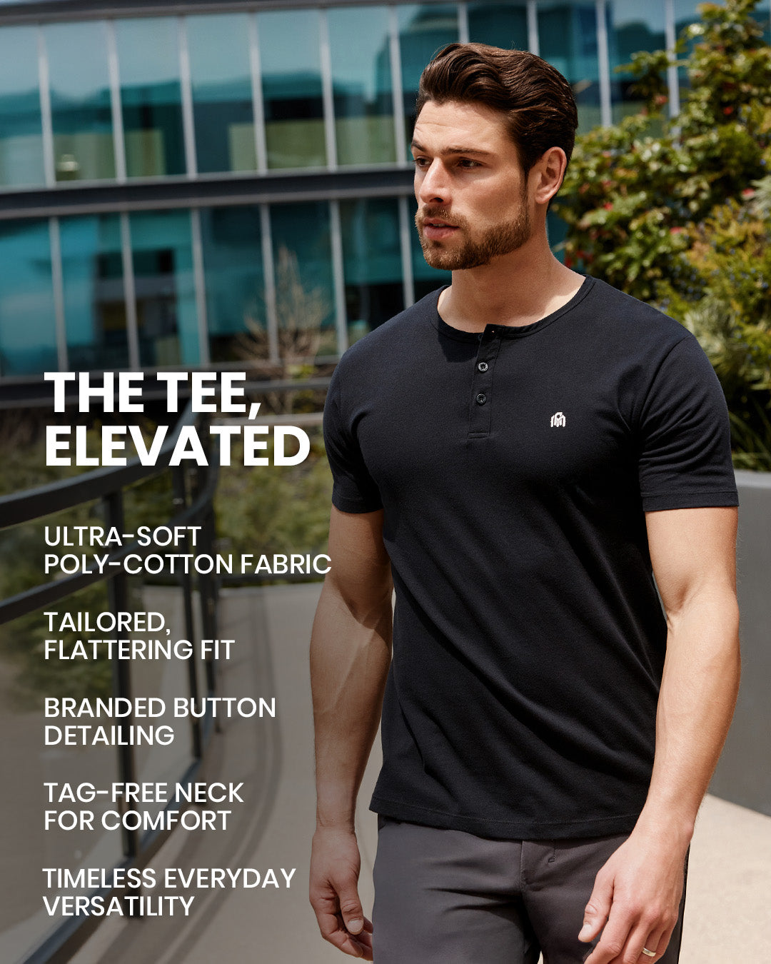 Henley Tee - Branded-allskus-usp-info