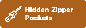 Hidden Zipper Pockets