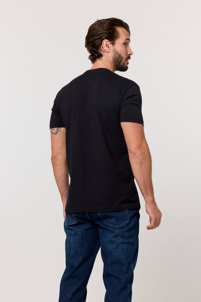 Electric Alley Tee-Black-Regular-Back--Model---L