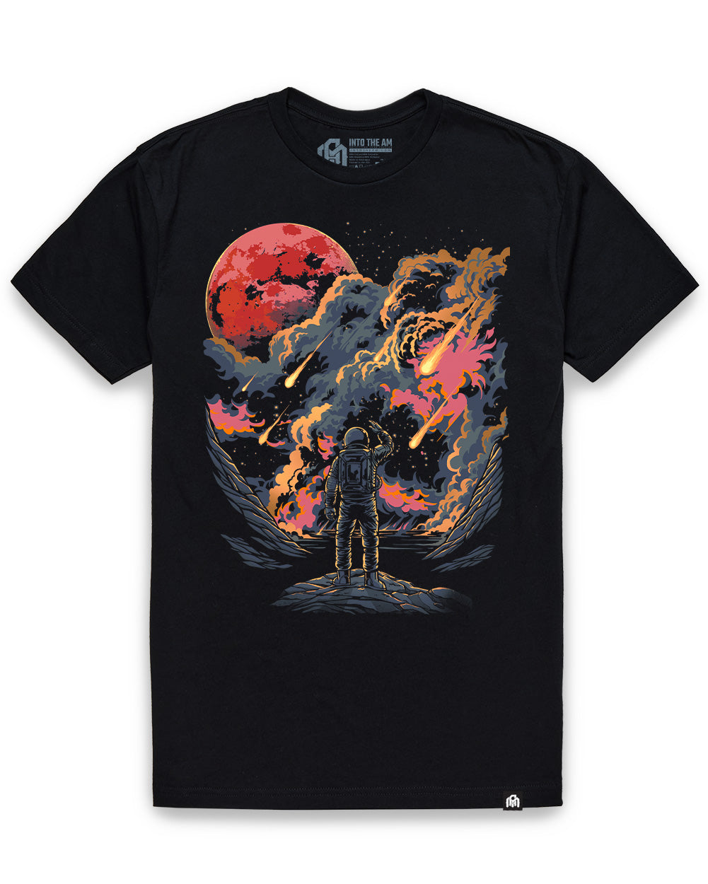 Impact Zone Tee-Black-Regular-Mock--Model---L