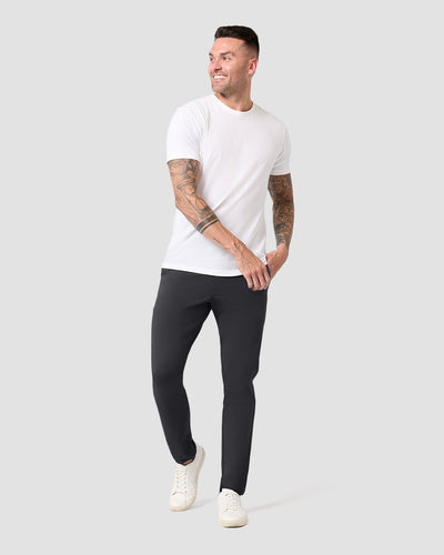 All Day Pants - Straight-Charcoal-30"-Regular-Full--Model