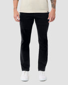 Legacy Stretch Denim Jeans-Black-32"-Regular-Front--Model---32
