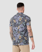Pursuit Performance Polo-Coastal Flowers-Reg-Regular-Back--Model---L