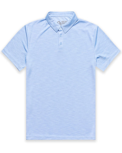 Performance Polo - Non-Branded-Columbia Blue-Reg-Regular-Mock--Alex---M