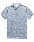 Performance Polo - Non-Branded-Indigo Splatter-Reg-Regular-Mock--Alex---M