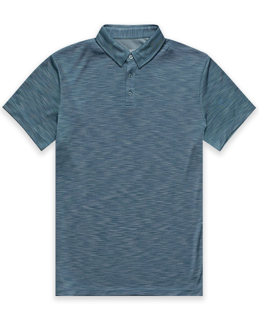 Performance Polo - Non-Branded-Indigo-Reg-Regular-Mock--Model---L
