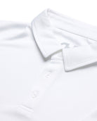 Performance Polo - Non-Branded-White-Reg-Regular-Detail--Model---L