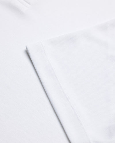 Performance Polo - Non-Branded-White-Reg-Regular-Detail--Model---L
