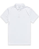 Performance Polo - Non-Branded-White-Reg-Regular-MOck--Model---L