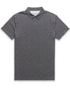 Pursuit Performance Polo-Black Dashes-Reg-Regular-Mock--Model---L
