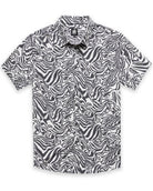Relaxed Button Up - Non-Branded-Black Beige Animal-Regular-Mock--Alex---M