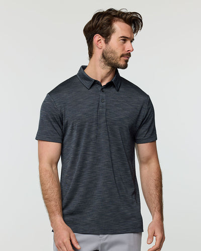 Performance Polo - Non-Branded-Charcoal-Reg-Regular-Front--Alex---M