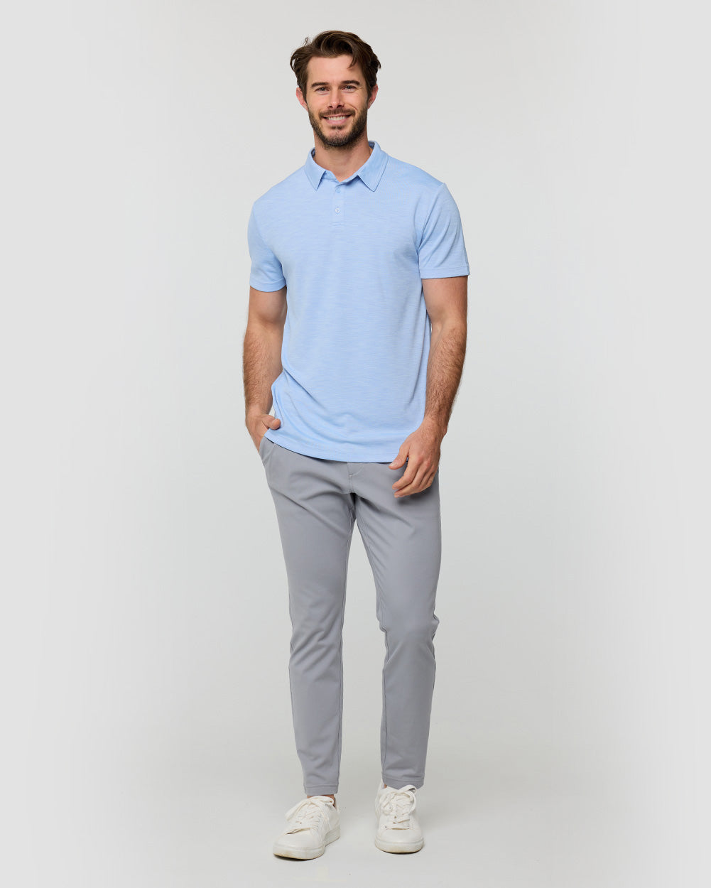 Performance Polo - Non-Branded-Columbia Blue-Reg-Regular-Full--Alex---M