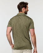 Performance Polo - Non-Branded-Olive Green-Reg-Regular-Back--Alex---M