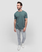 Henley Tee - Non-Branded-Indigo-Full--Alex---M