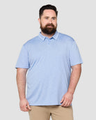 Performance Polo - Non-Branded-Columbia Blue-Reg-Front--Ross---2XL