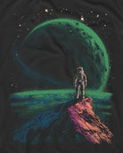 Planet Gaze Vintage Tee-Vintage Graphite Black-Regular-Swatch--Model---L