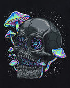 Psychedelic Decay Tee-Black-Regular-Swatch--Model---L