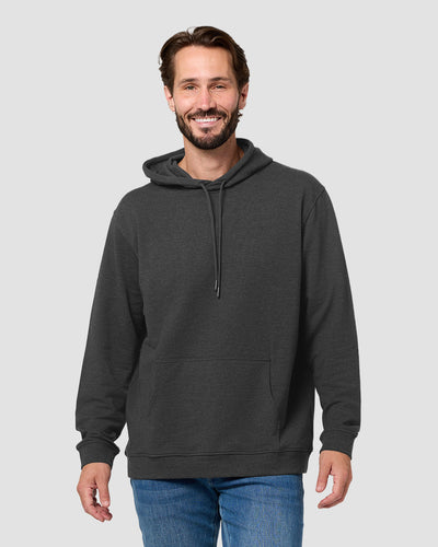 Pullover Hoodie (Classic Pocket) - Non-Branded-Charcoal-Regular-Front--Model---L