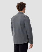 Sierra Shirt Jacket-Charcoal-Regular-Back--Chase---M