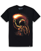 Stellar Flare Tee-Black-Regular-Mock--Model---L