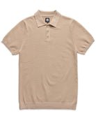 Vista Sweater Polo-Cream-Regular-Mock