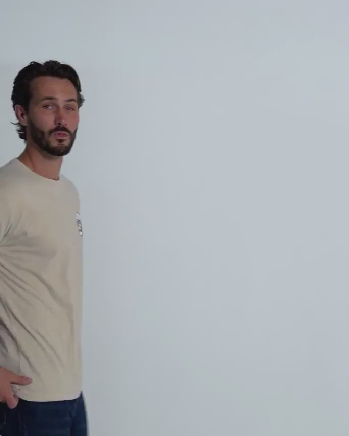 Eternal Blossom Tee-Cream-Regular-Video--Model---L