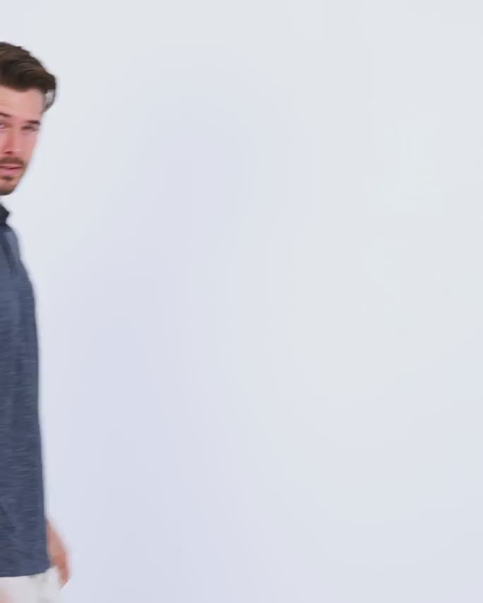 Performance Polo - Non-Branded-Navy-Reg-video