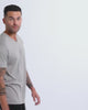 V-Neck Tee - Non-Branded-Grey-Reg-Regular-Video--Model---L