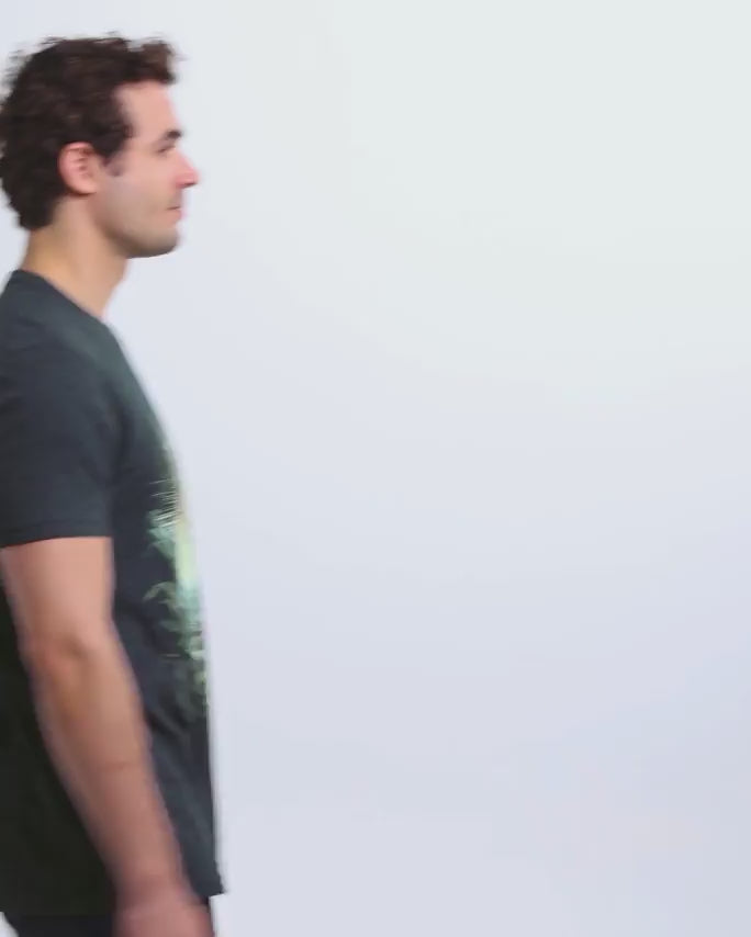 Lunar Canyon Tee-Navy-Regular-Video--Model---L
