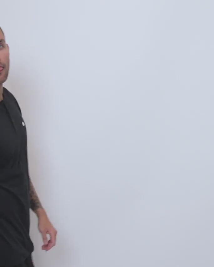 Henley Tee - Branded-Black-video