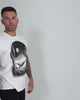 Infinite Gaze Tee-White-Regular-Video--Model---L