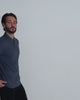 Long Sleeve Polo - Non-Branded-Navy-Reg-Regular-Video--Model---L