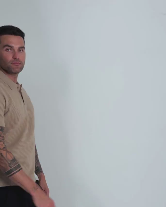 Vista Sweater Polo-Cream-Regular-Video