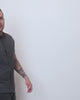 Button Up - Non-Branded-Black Heather-Regular-Video--Model---L